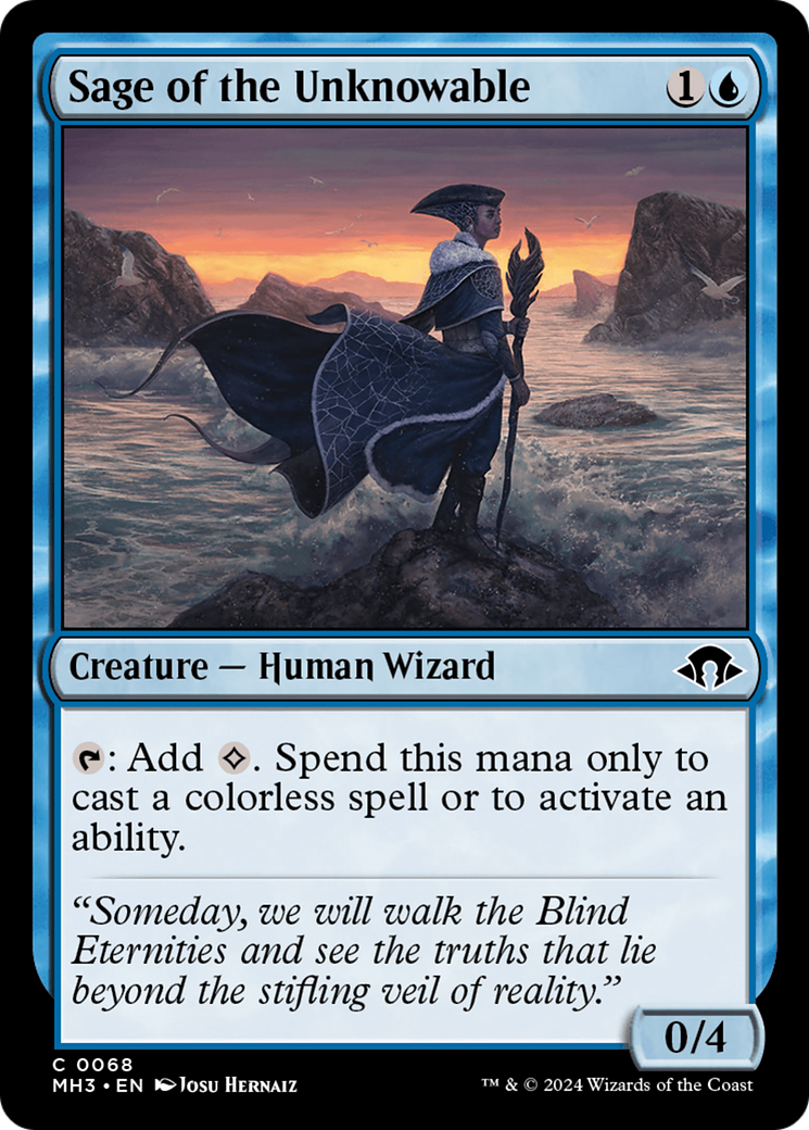 Sage of the Unknowable [Modern Horizons 3] | Pegasus Games WI