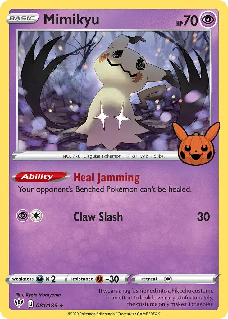 Mimikyu (081/189) [Trick or Trade] | Pegasus Games WI