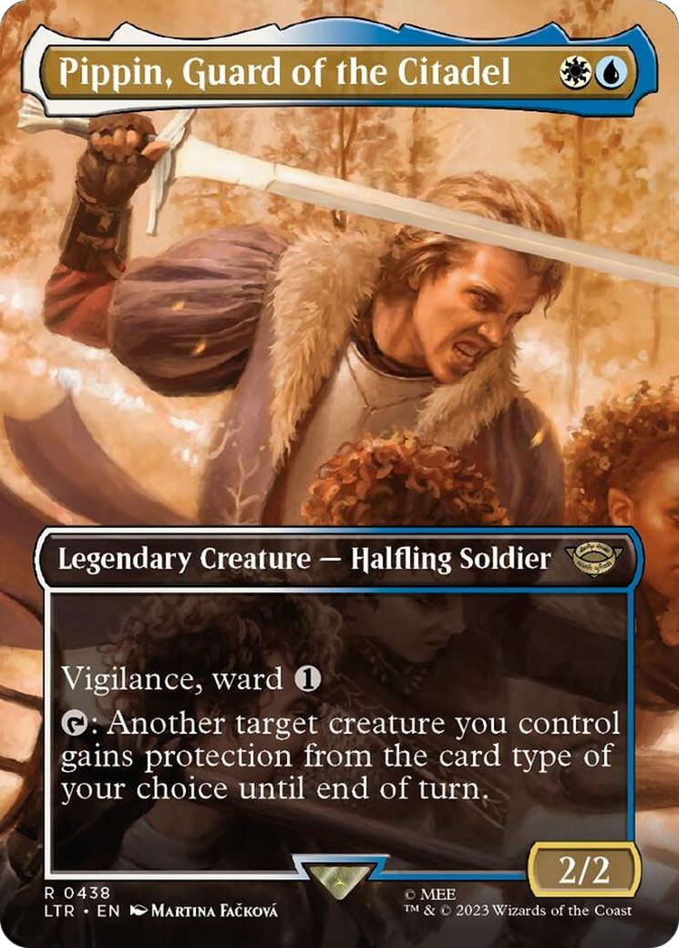 Pippin, Guard of the Citadel (Borderless Alternate Art) [The Lord of the Rings: Tales of Middle-Earth] | Pegasus Games WI