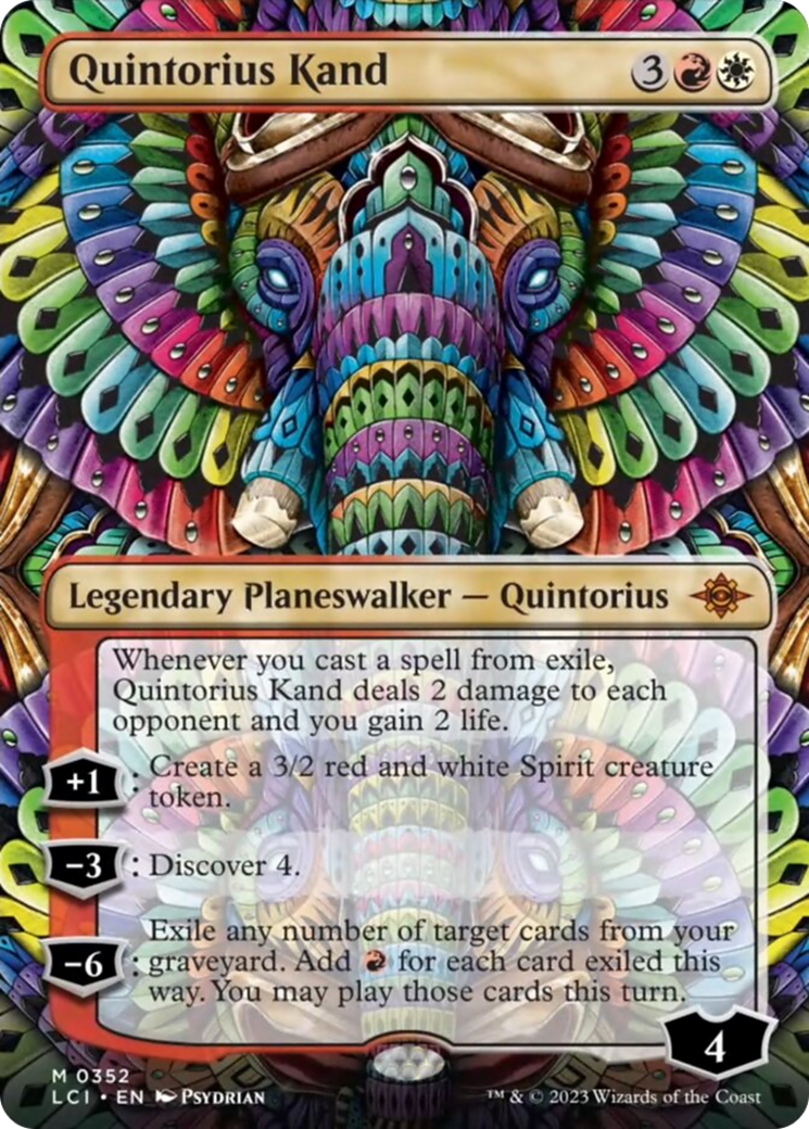 Quintorius Kand (0352) (Borderless) [The Lost Caverns of Ixalan] | Pegasus Games WI