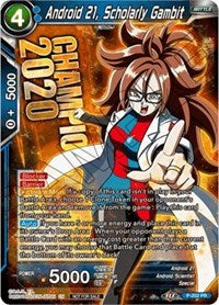 Android 21, Scholarly Gambit (P-202) [Promotion Cards] | Pegasus Games WI