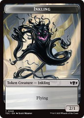 Inkling // Bird Double-Sided Token [Tarkir: Dragonstorm Commander Tokens] | Pegasus Games WI