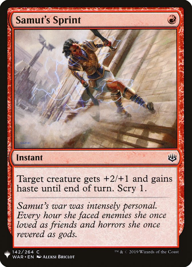 Samut's Sprint [Mystery Booster] | Pegasus Games WI