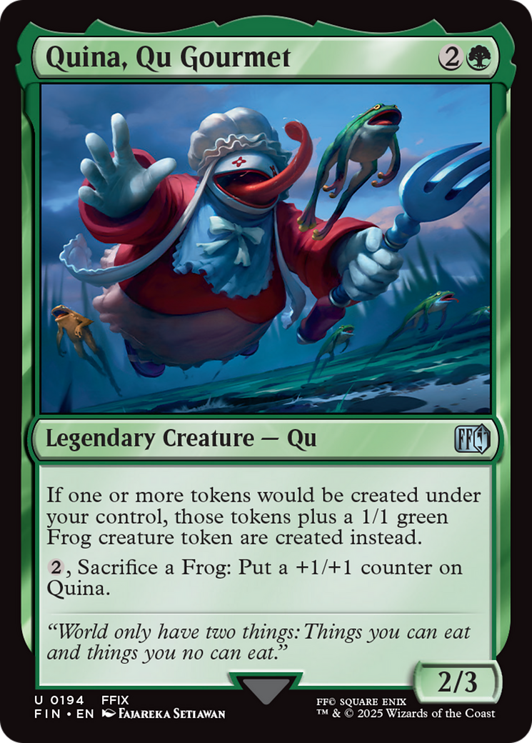 Quina, Qu Gourmet [FINAL FANTASY] | Pegasus Games WI