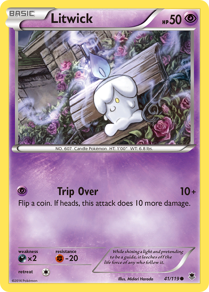 Litwick (41/119) [XY: Phantom Forces] | Pegasus Games WI