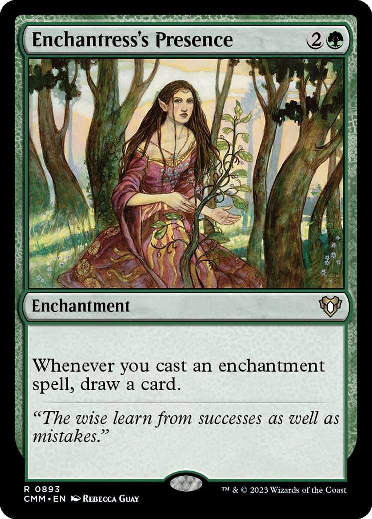 Enchantress's Presence [Commander Masters] | Pegasus Games WI