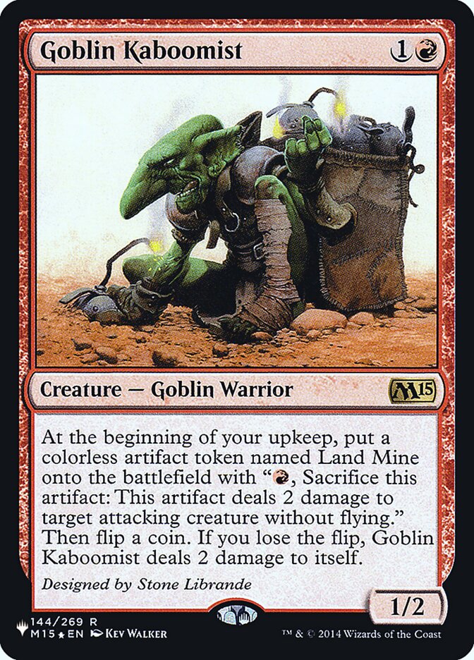 Goblin Kaboomist [Secret Lair: Heads I Win, Tails You Lose] | Pegasus Games WI