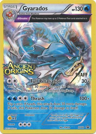 Gyarados (XY60) (Staff) [XY: Black Star Promos] | Pegasus Games WI