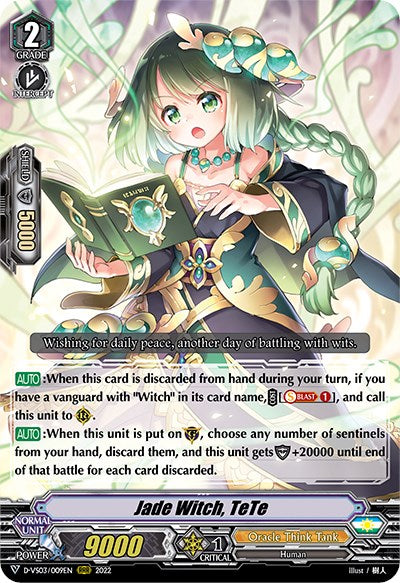 Jade Witch, TeTe (D-VS03/009EN) [V Clan Collection Vol.3] | Pegasus Games WI