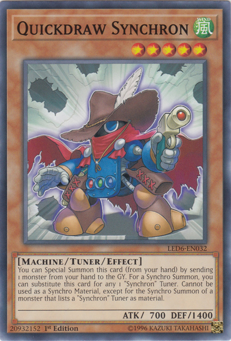 Quickdraw Synchron [LED6-EN032] Common | Pegasus Games WI