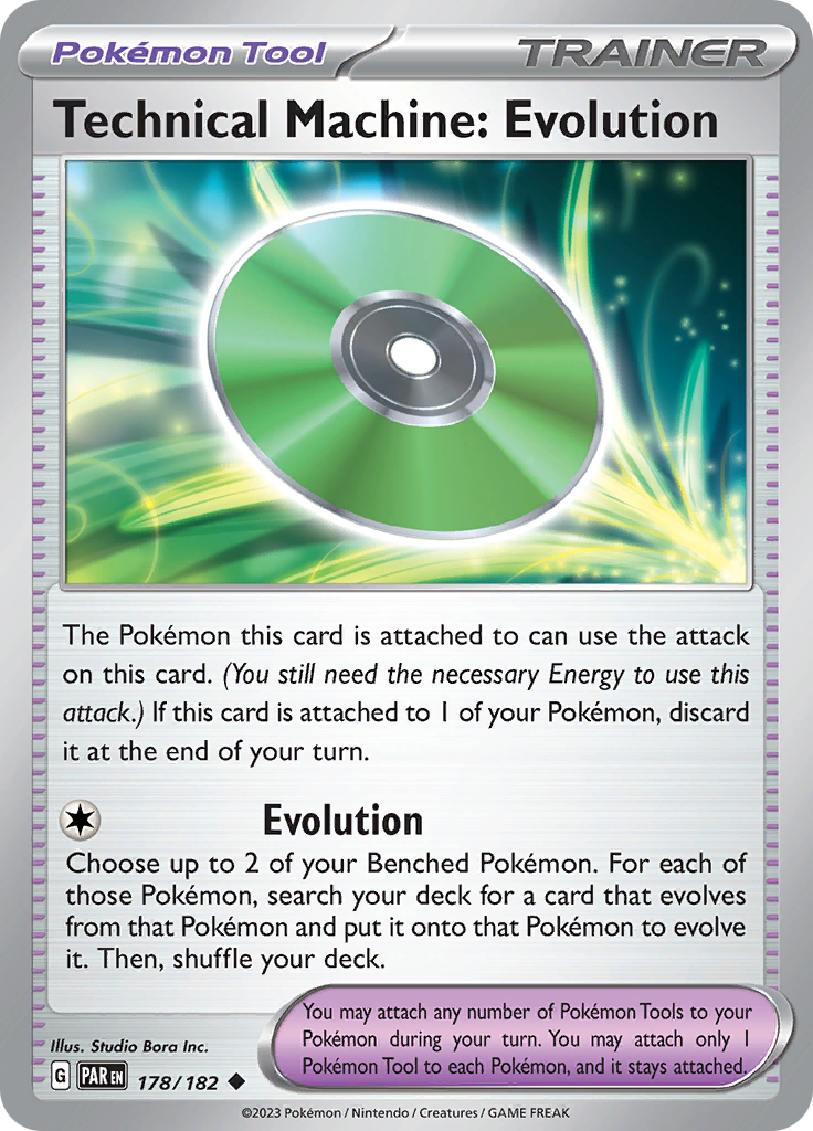 Technical Machine: Evolution (178/182) [Scarlet & Violet: Paradox Rift] | Pegasus Games WI