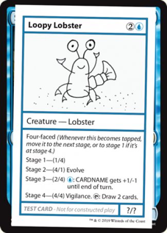 Loopy Lobster (2021 Edition) [Mystery Booster Playtest Cards] | Pegasus Games WI
