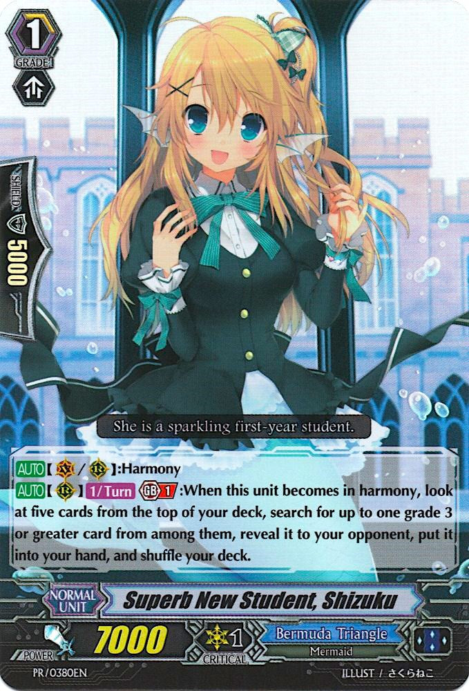 Superb New Student, Shizuku (PR/0380EN) [Promo Cards] | Pegasus Games WI