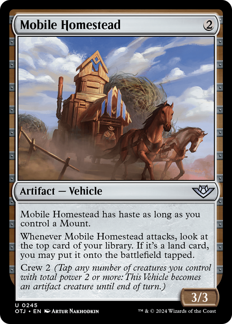 Mobile Homestead [Outlaws of Thunder Junction] | Pegasus Games WI