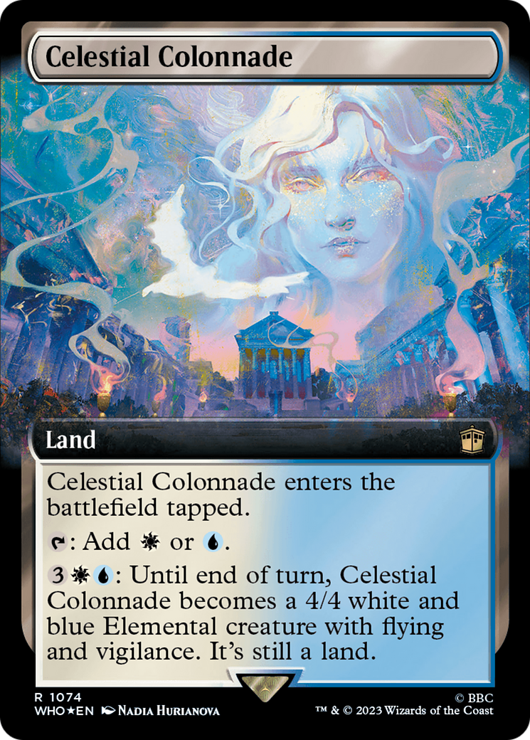 Celestial Colonnade (Extended Art) (Surge Foil) [Doctor Who] | Pegasus Games WI