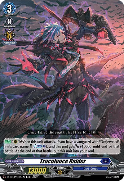 Truculence Raider (D-TD02/005EN) [D-TD02: Michiru Hazama -Demonic Jewel Dragon of the Four Flames-] | Pegasus Games WI