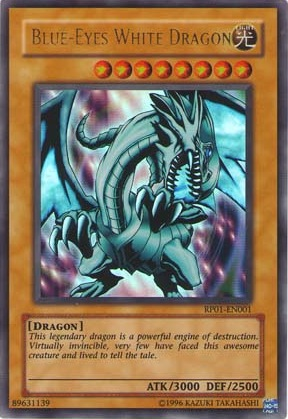 Blue-Eyes White Dragon [RP01-EN001] Ultra Rare | Pegasus Games WI