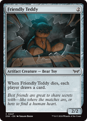 Friendly Teddy [Duskmourn: House of Horror] | Pegasus Games WI