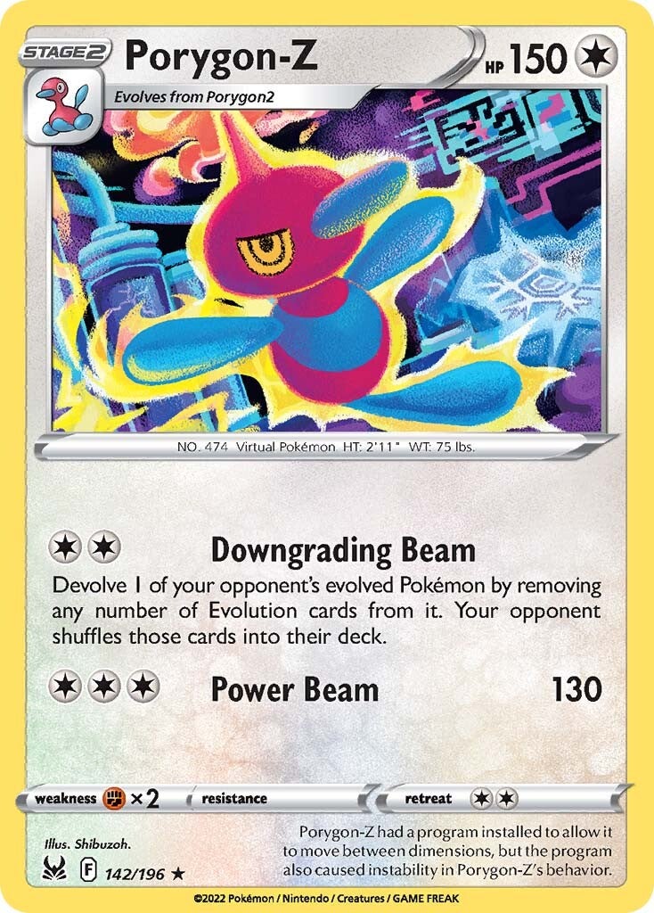 Porygon-Z (142/196) [Sword & Shield: Lost Origin] | Pegasus Games WI