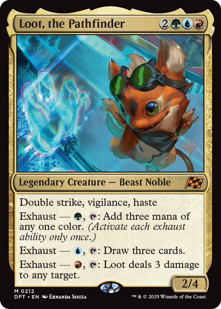 Loot, the Pathfinder (Promo Pack) [Aetherdrift Promos] | Pegasus Games WI