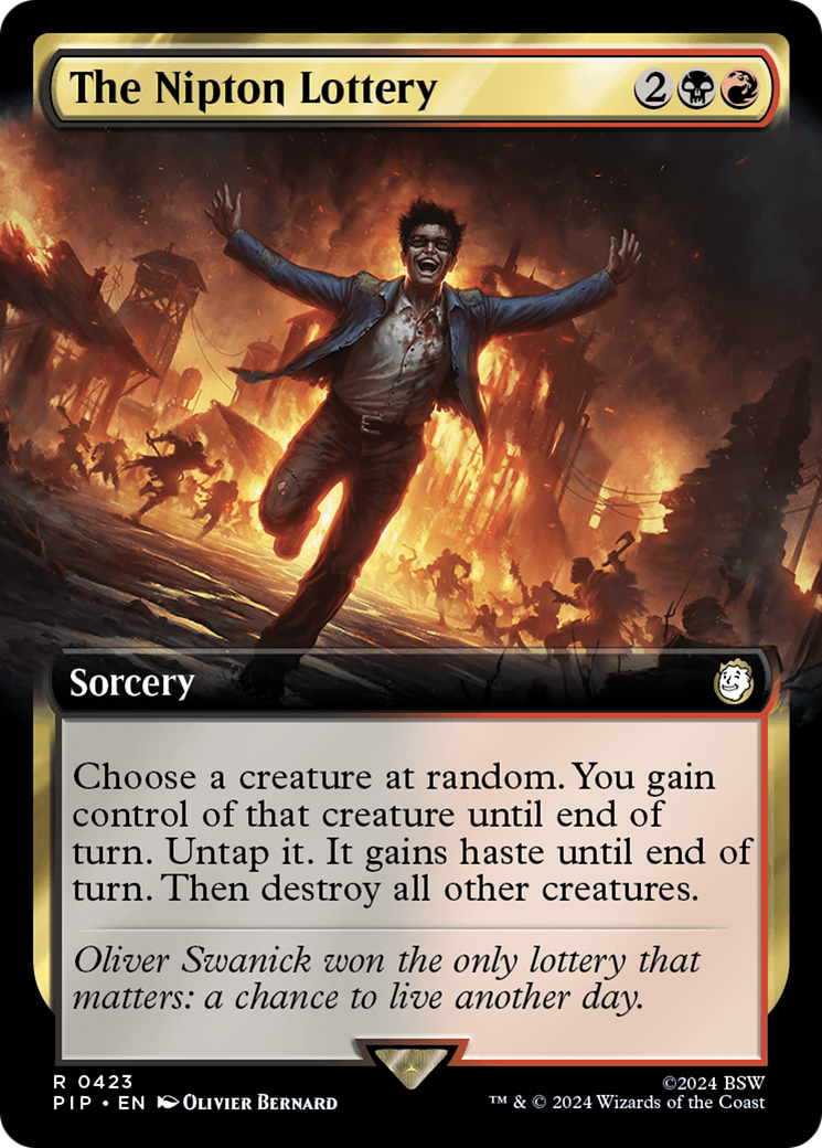The Nipton Lottery (Extended Art) [Fallout] | Pegasus Games WI