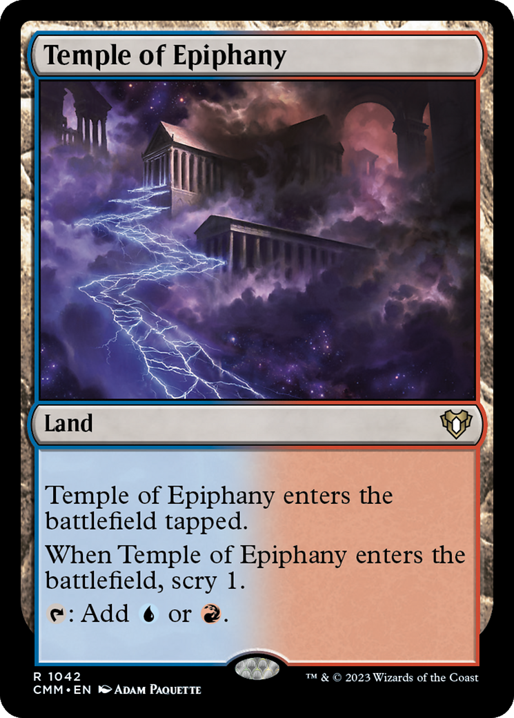 Temple of Epiphany [Commander Masters] | Pegasus Games WI