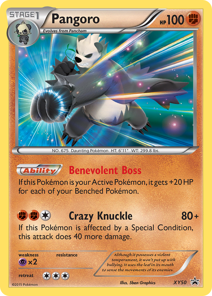 Pangoro (XY50) [XY: Black Star Promos] | Pegasus Games WI