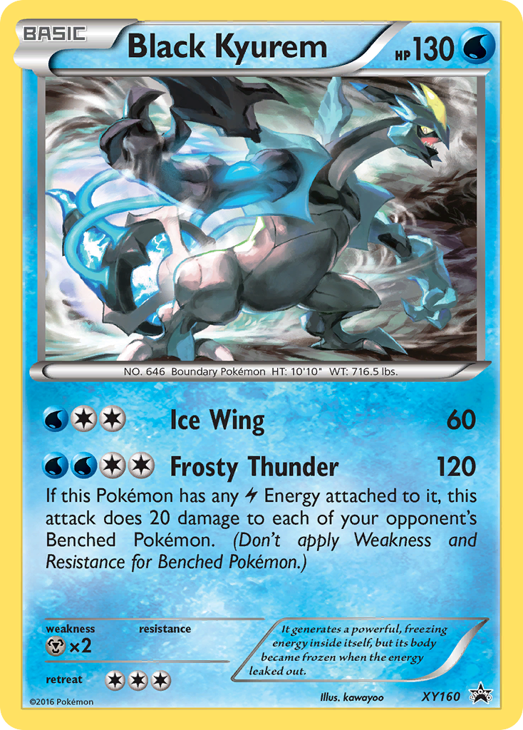 Black Kyurem (XY160) [XY: Black Star Promos] | Pegasus Games WI