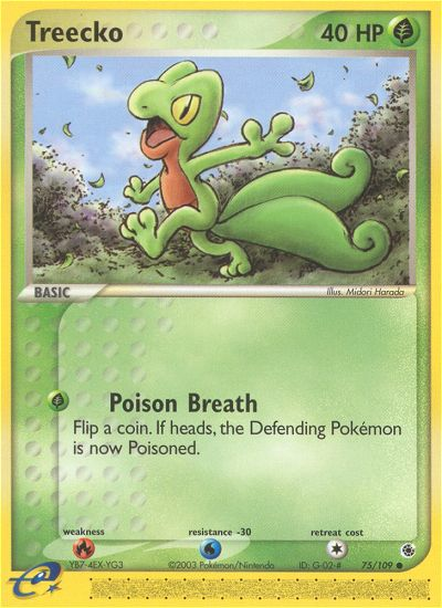 Treecko (75/109) [EX: Ruby & Sapphire] | Pegasus Games WI