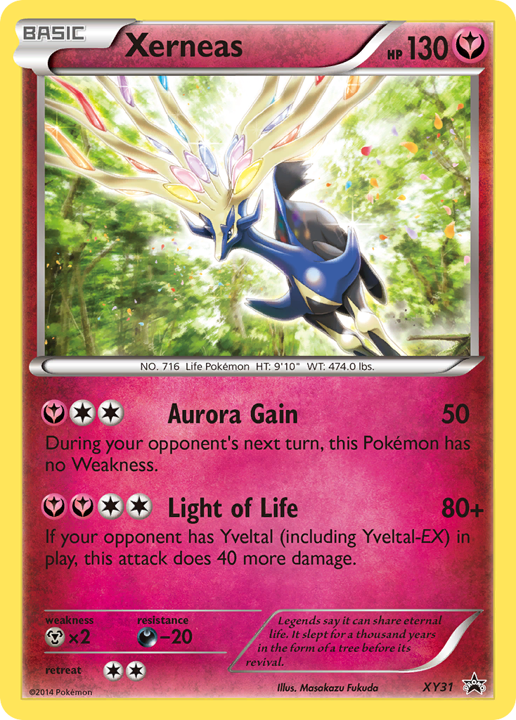 Xerneas (XY31) [XY: Black Star Promos] | Pegasus Games WI