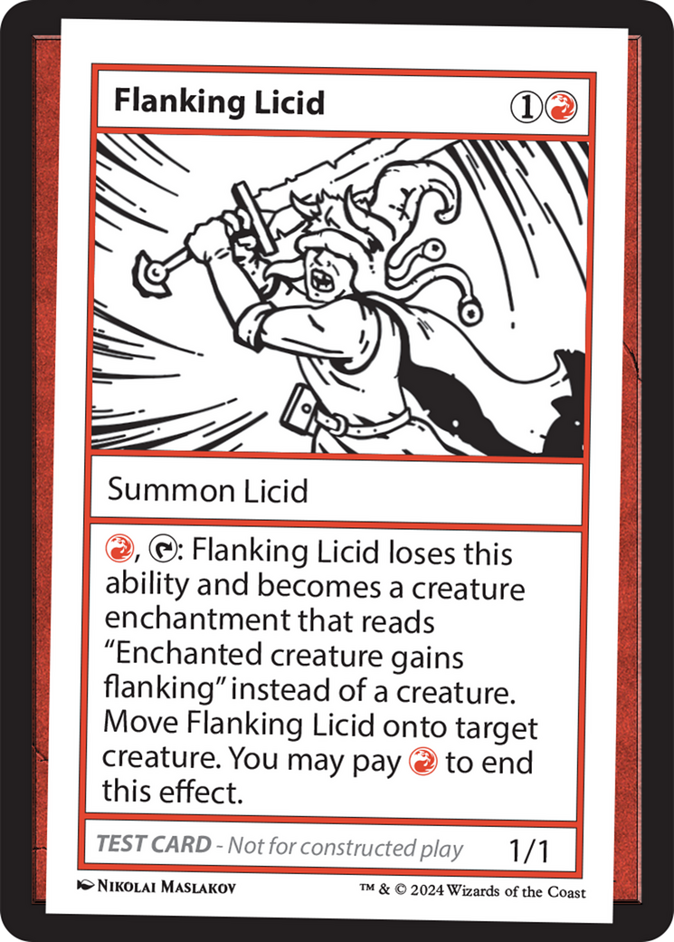 Flanking Licid [Mystery Booster 2 Playtest Cards] | Pegasus Games WI