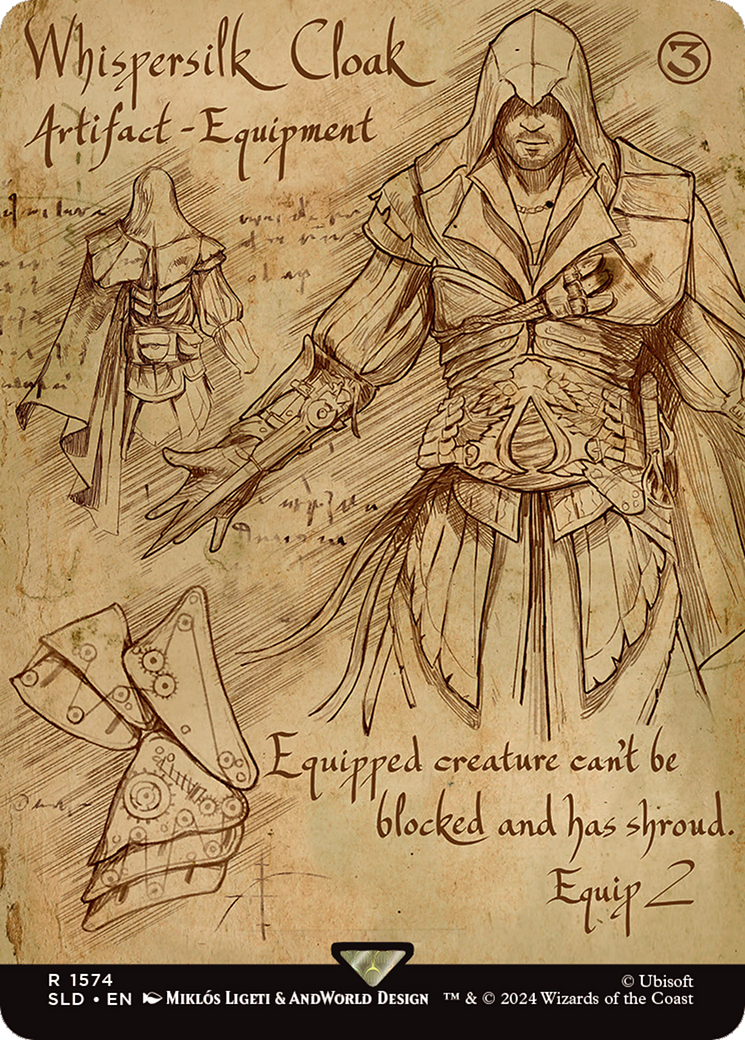 Whispersilk Cloak [Secret Lair Drop Series] | Pegasus Games WI