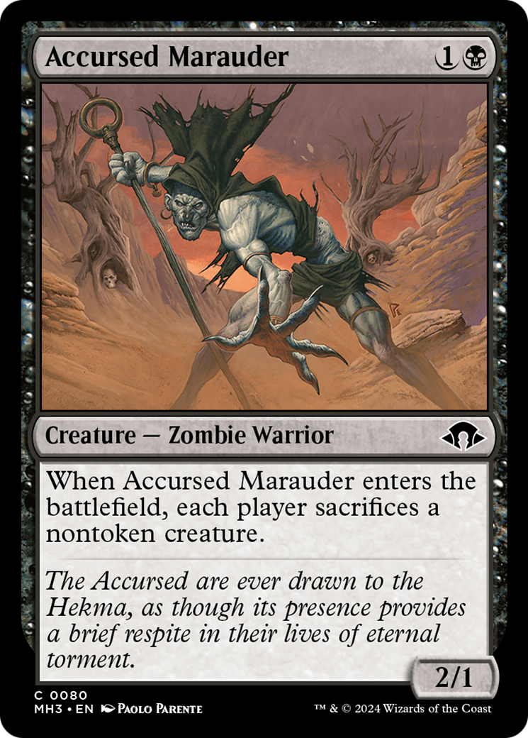 Accursed Marauder [Modern Horizons 3] | Pegasus Games WI