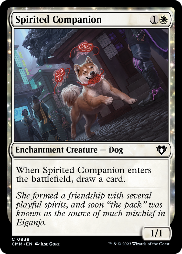 Spirited Companion [Commander Masters] | Pegasus Games WI