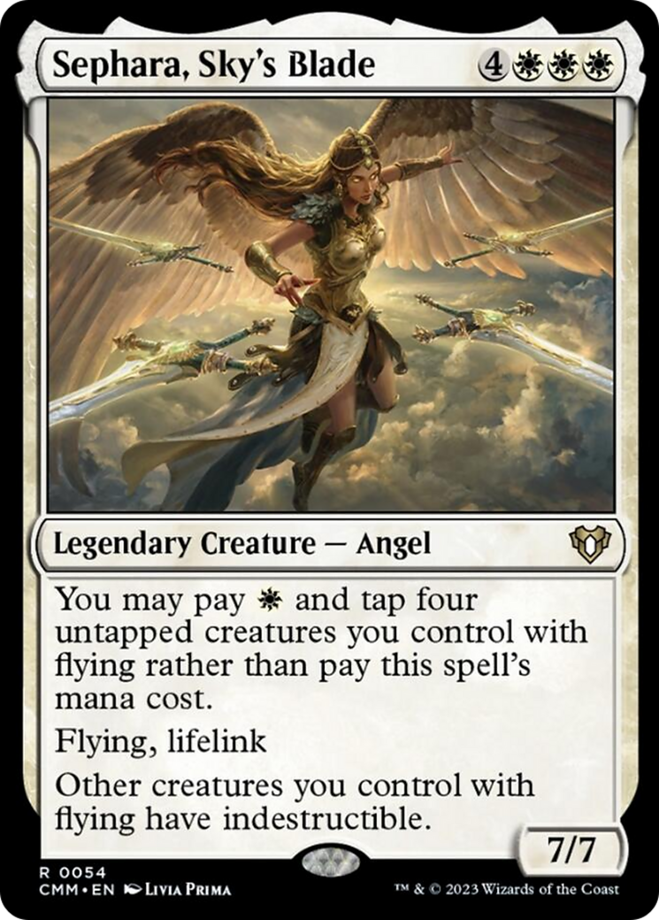 Sephara, Sky's Blade [Commander Masters] | Pegasus Games WI
