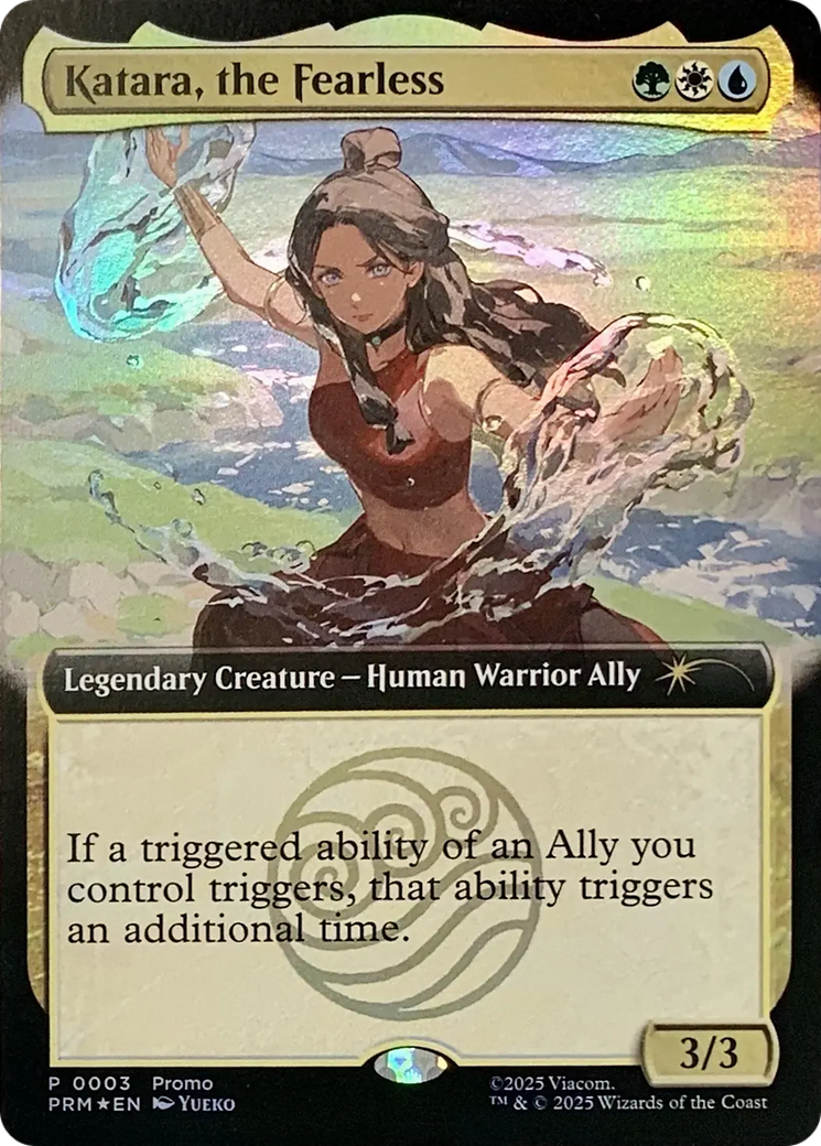 Katara, the Fearless (Extended Art) [Media Promos] | Pegasus Games WI