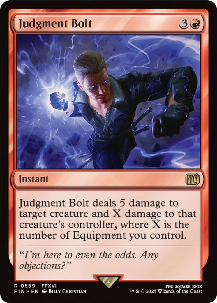 Judgment Bolt [FINAL FANTASY] | Pegasus Games WI