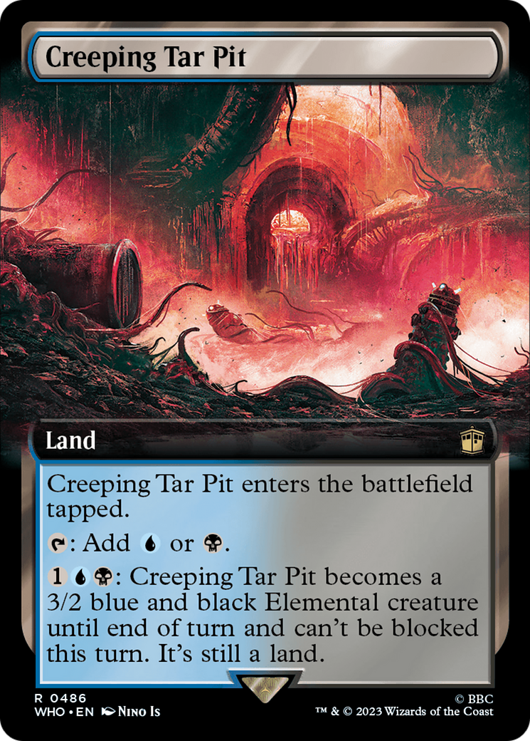Creeping Tar Pit (Extended Art) [Doctor Who] | Pegasus Games WI