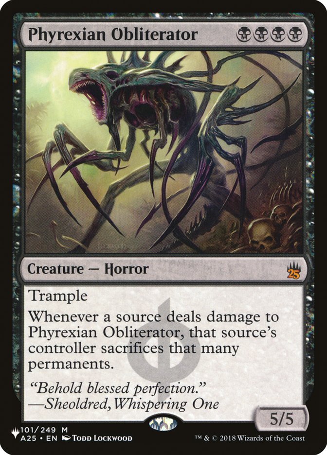 Phyrexian Obliterator [The List] | Pegasus Games WI
