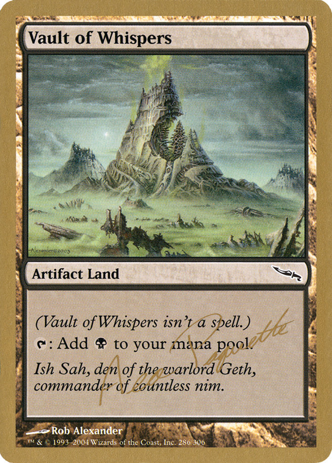 Vault of Whispers (Aeo Paquette) [World Championship Decks 2004] | Pegasus Games WI