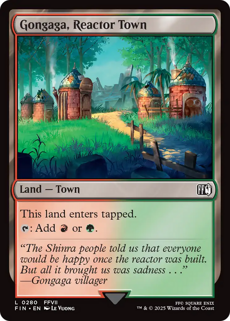 Gongaga, Reactor Town [FINAL FANTASY] | Pegasus Games WI