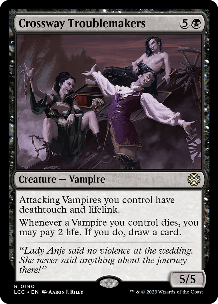 Crossway Troublemakers [The Lost Caverns of Ixalan Commander] | Pegasus Games WI