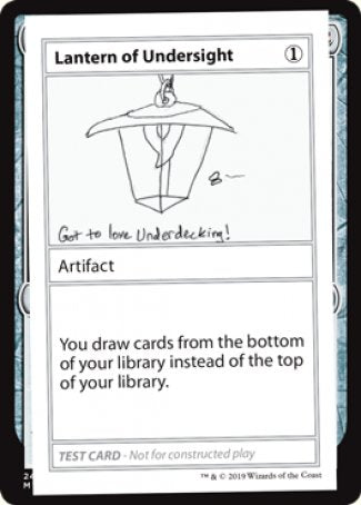 Lantern of Undersight (2021 Edition) [Mystery Booster Playtest Cards] | Pegasus Games WI