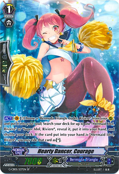 Hearty Dancer, Courage (G-CB05/S37EN) [Prismatic Divas] | Pegasus Games WI