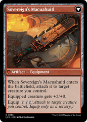 Idol of the Deep King // Sovereign's Macuahuitl [The Lost Caverns of Ixalan] | Pegasus Games WI