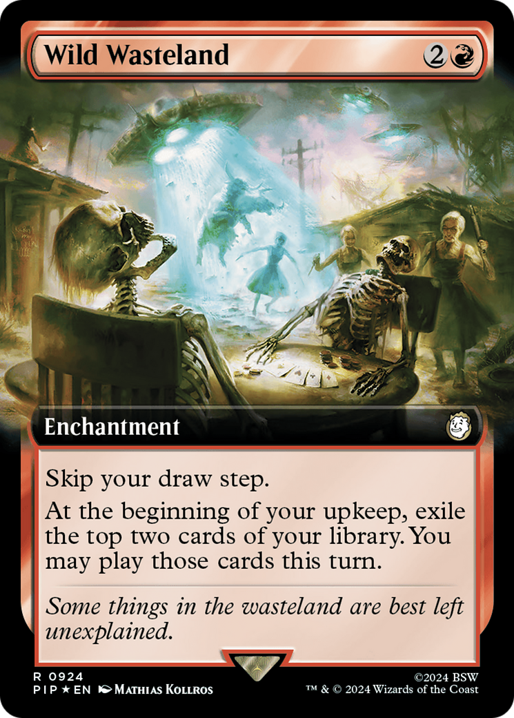 Wild Wasteland (Extended Art) (Surge Foil) [Fallout] | Pegasus Games WI