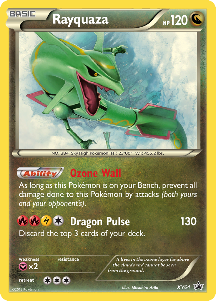 Rayquaza (XY64) [XY: Black Star Promos] | Pegasus Games WI