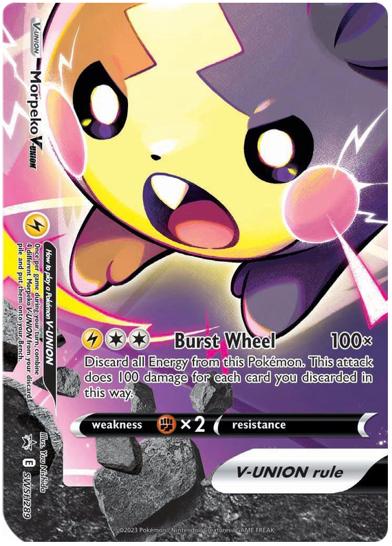 Morpeko V-Union (SWSH289) [Sword & Shield: Black Star Promos] | Pegasus Games WI