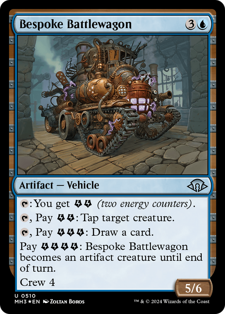 Bespoke Battlewagon (Ripple Foil) [Modern Horizons 3] | Pegasus Games WI