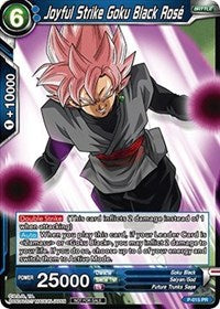 Joyful Strike Goku Black Rose (Foil Version) (P-015) [Promotion Cards] | Pegasus Games WI